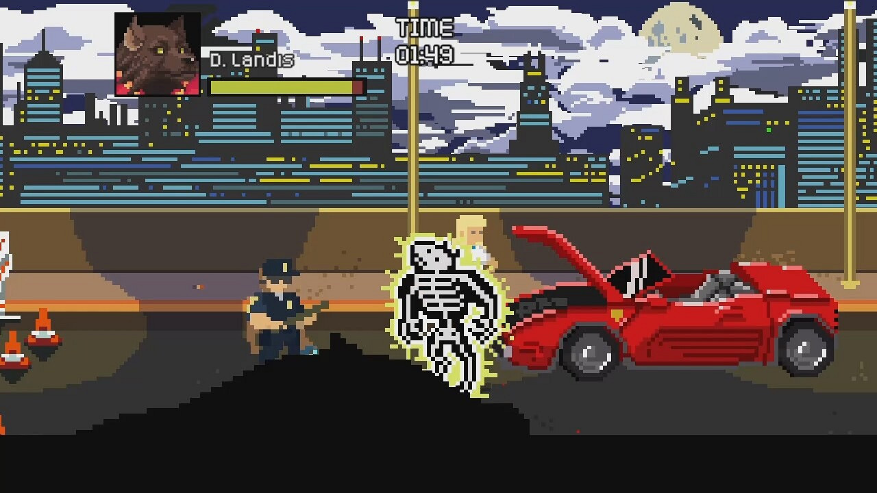 《美國狼人在LA》Steam頁面 支援中文