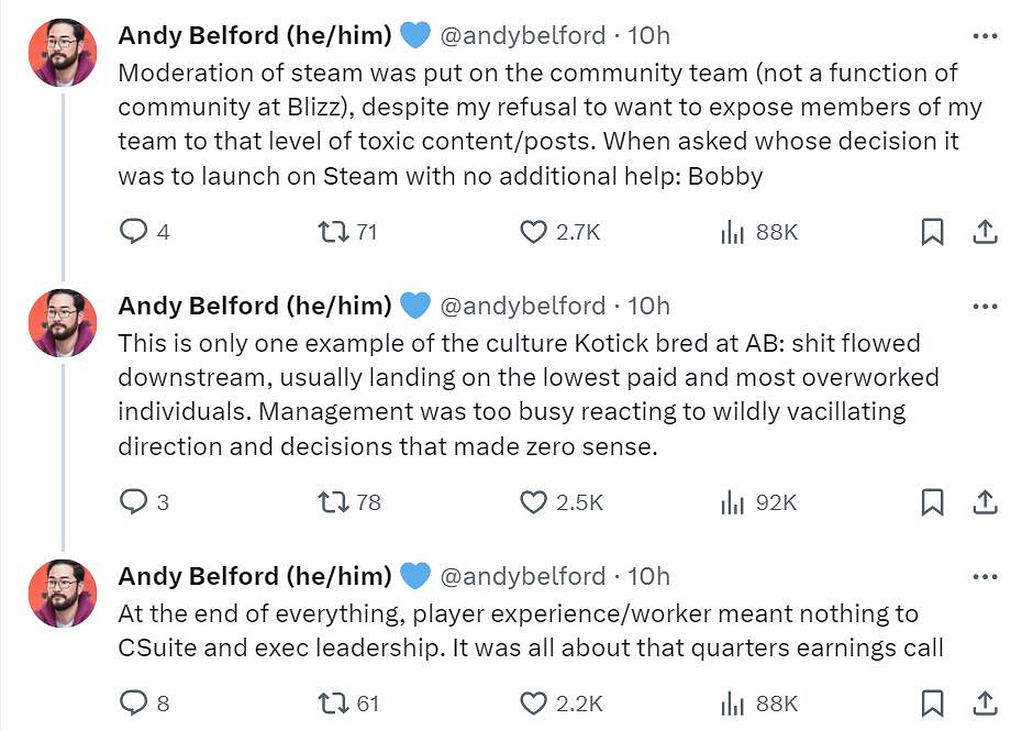 暴雪前員工：《守望2》Steam差評如潮他們早有預料!