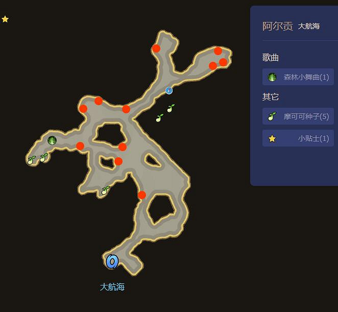 《命運方舟》最新摩可可種子地圖大全