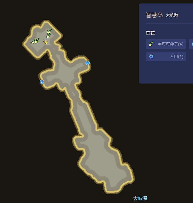 《命運方舟》智慧島摩可可位置攻略