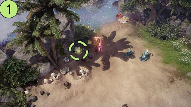 《命運方舟》烏龜島摩可可位置攻略