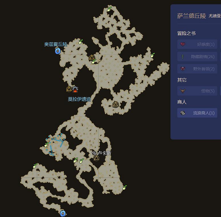 《命運方舟》最新摩可可種子地圖大全