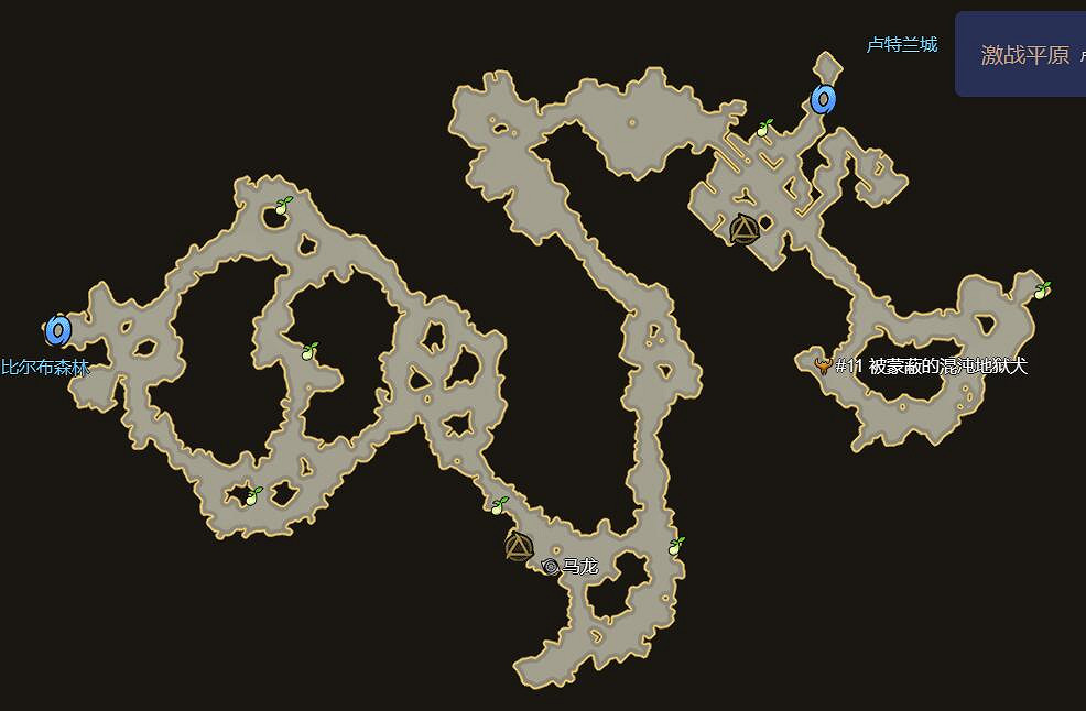 《命運方舟》激戰平原摩可可位置攻略 《命運方舟》激戰平原摩可可位置攻略