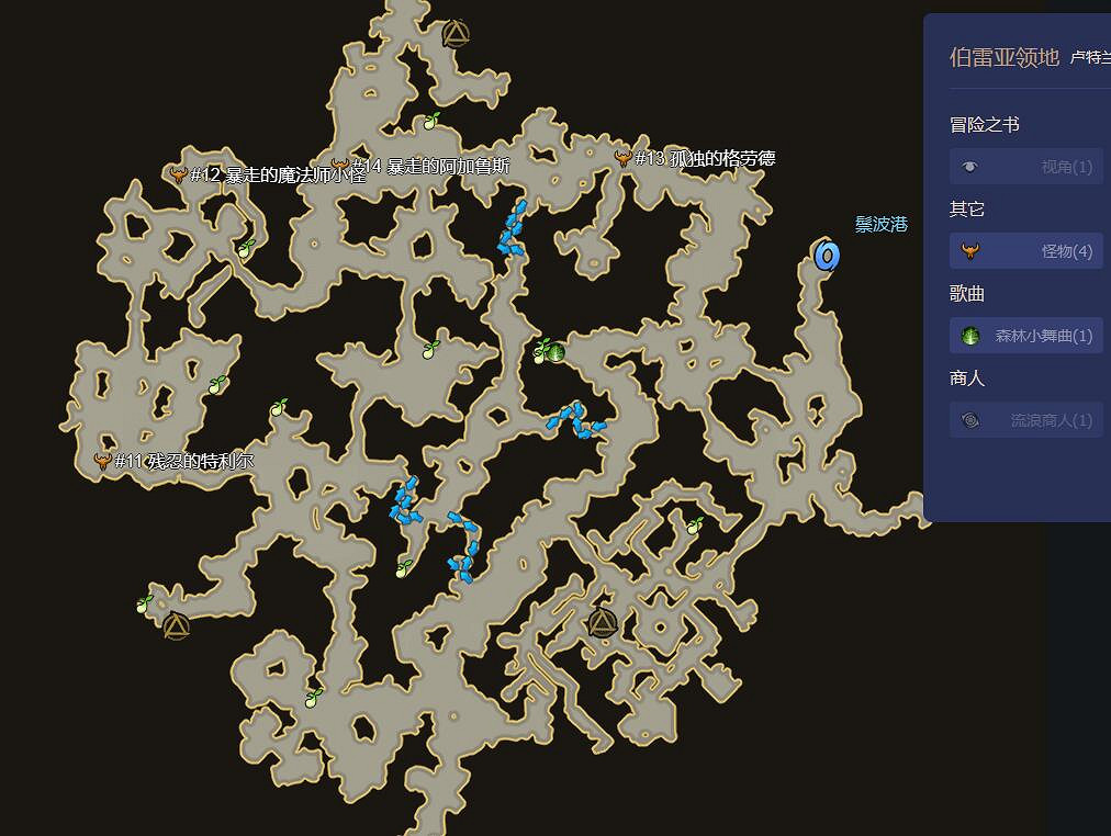 《命運方舟》伯雷亞領地摩可可位置攻略 《命運方舟》伯雷亞領地摩可可位置攻略