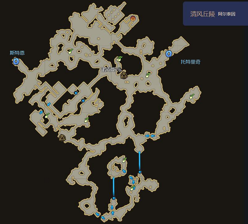 《命運方舟》清風丘陵摩可可位置攻略 《命運方舟》清風丘陵摩可可位置攻略