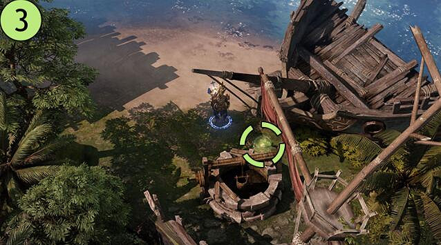 《命運方舟》自由島摩可可位置攻略