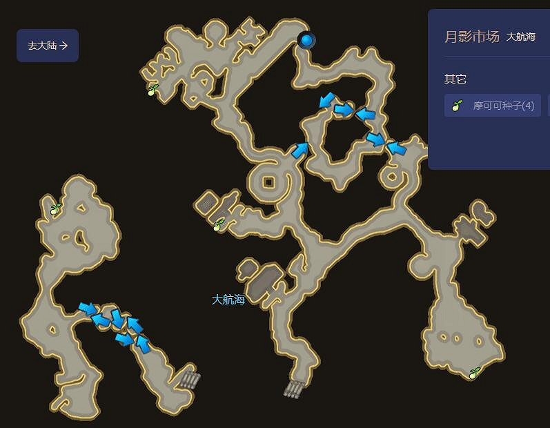 《命運方舟》月影市場摩可可位置攻略 《命運方舟》月影市場摩可可位置攻略