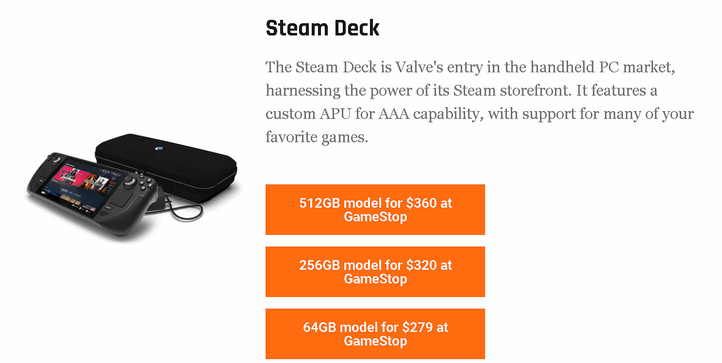 Steam Deck翻新機低價促銷 最低僅需約新台幣8573元左右！