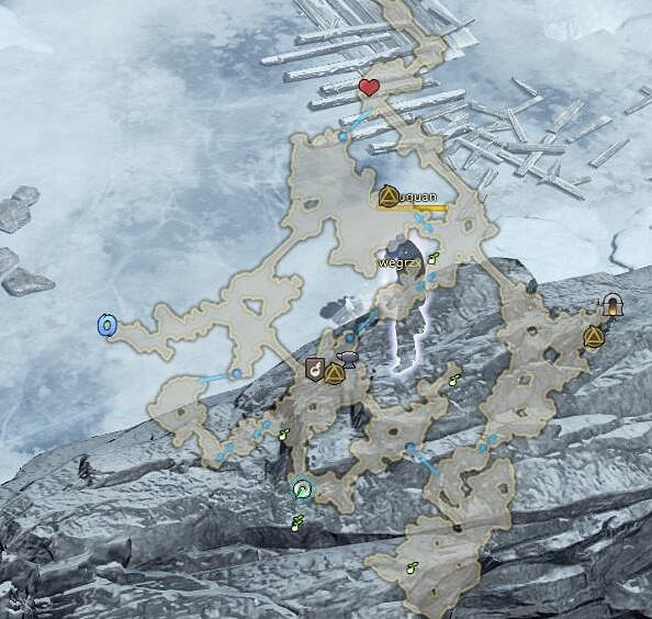 《命運方舟》冰蝶峭壁摩可可位置攻略 《命運方舟》冰蝶峭壁摩可可位置攻略