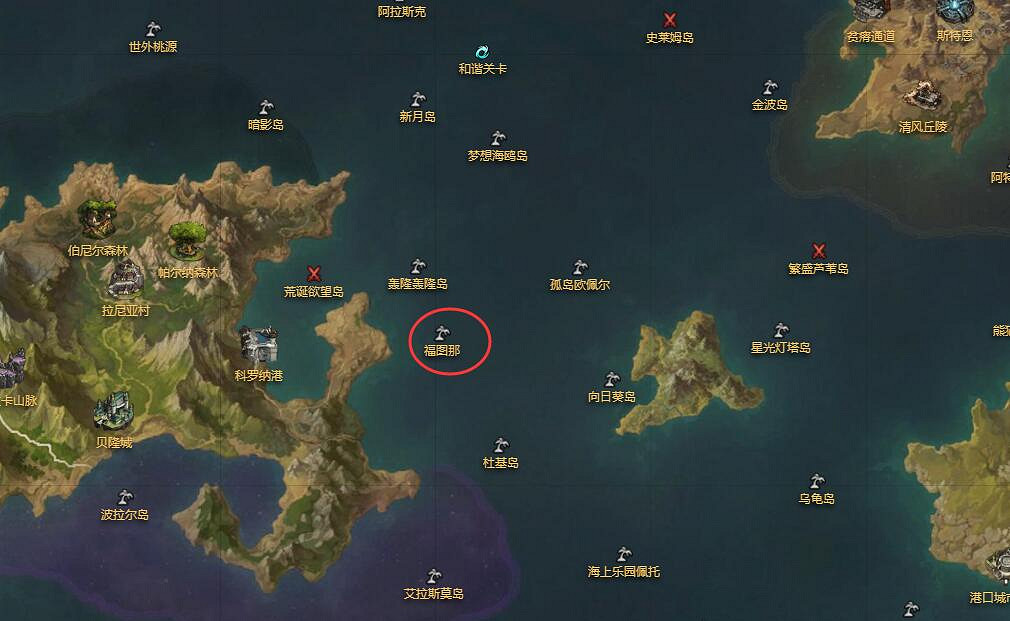 《命運方舟》福圖那島之心獲得方法