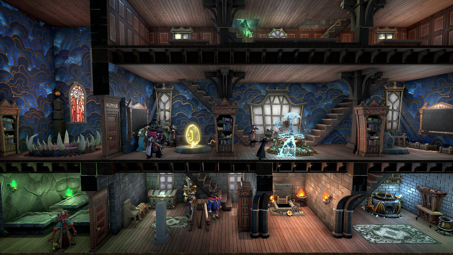 模擬經營遊戲《超靈秘法社》開放搶先體驗 獲Steam特別好評