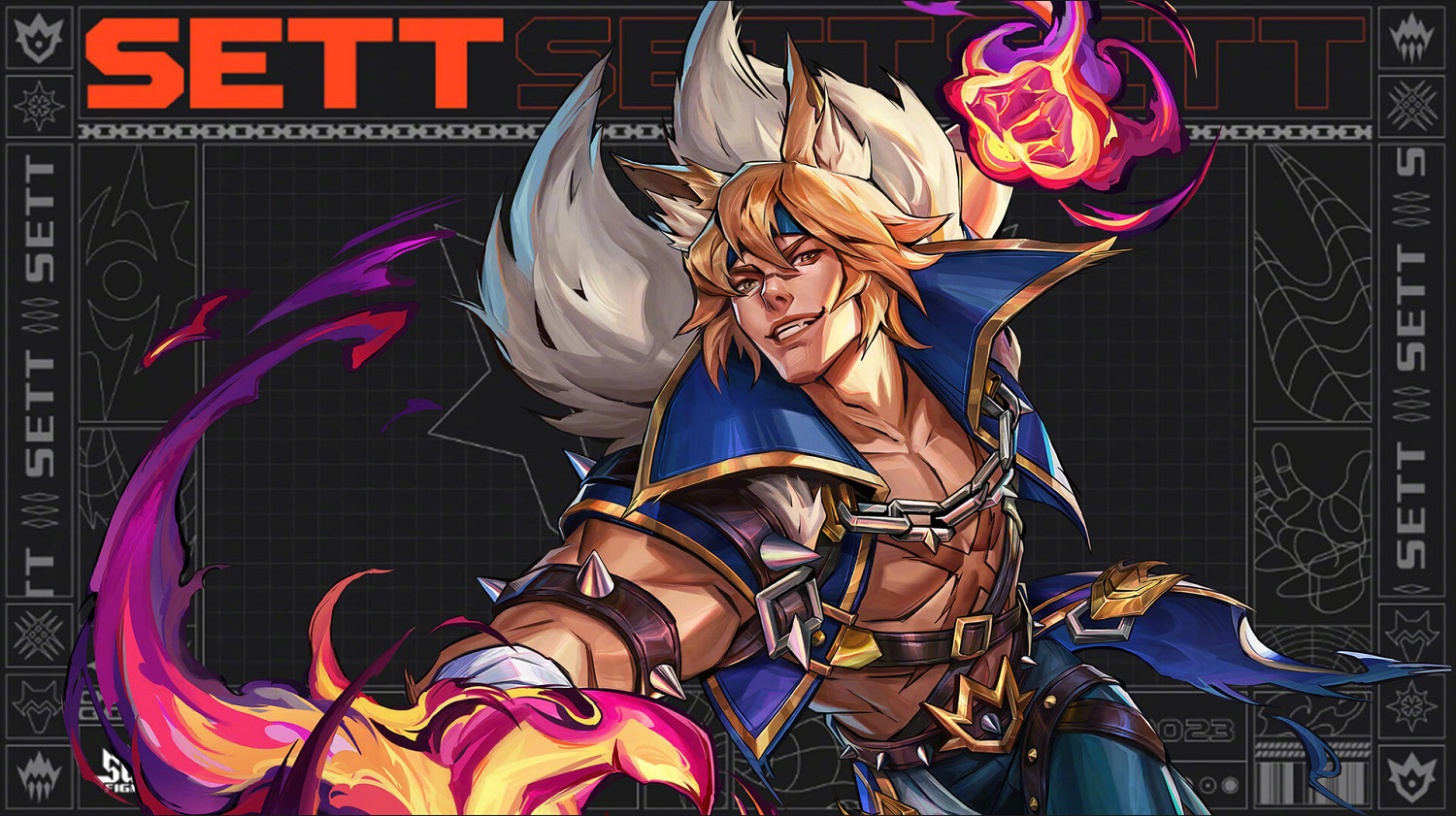 《英雄聯盟》“鬥魂覺醒”模式全新皮膚kv圖公開！