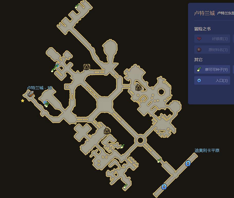 《命運方舟》最新摩可可種子地圖大全