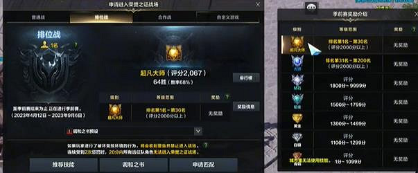 《命運方舟》排位賽33介紹