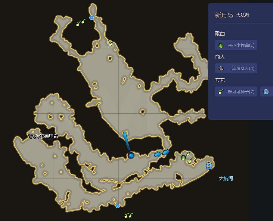 《命運方舟》最新摩可可種子地圖大全