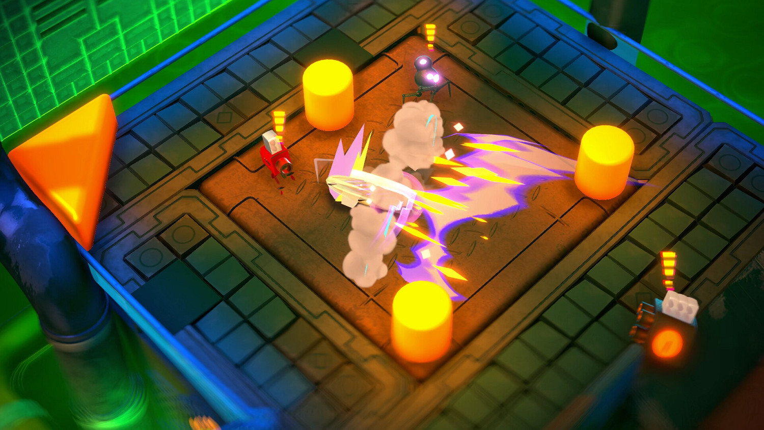 雙搖桿肉鴿射擊遊戲《進擊的機甲球》1月底發售