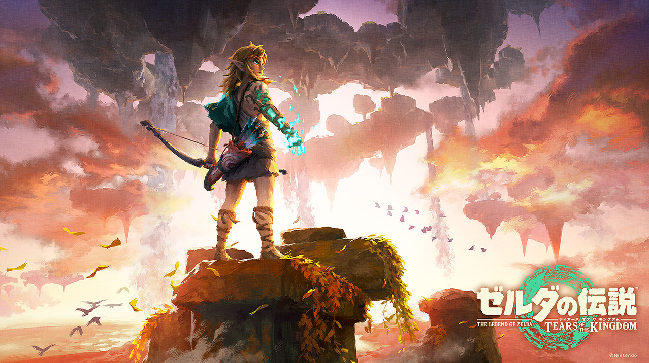 任天堂上傳《塞爾達傳說：王國之淚》壁紙 含各種尺寸