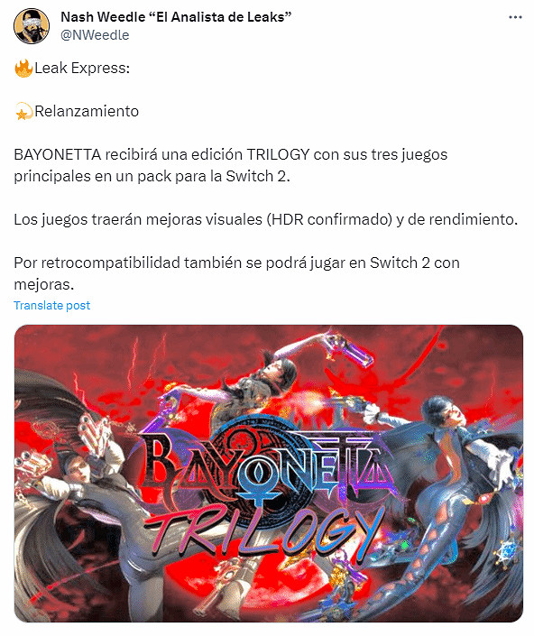 曝任天堂正在打磨《魔兵驚天錄》三部曲 登陸Switch2 曝任天堂正在打磨《魔兵驚天錄》三部曲 登陸Switch2