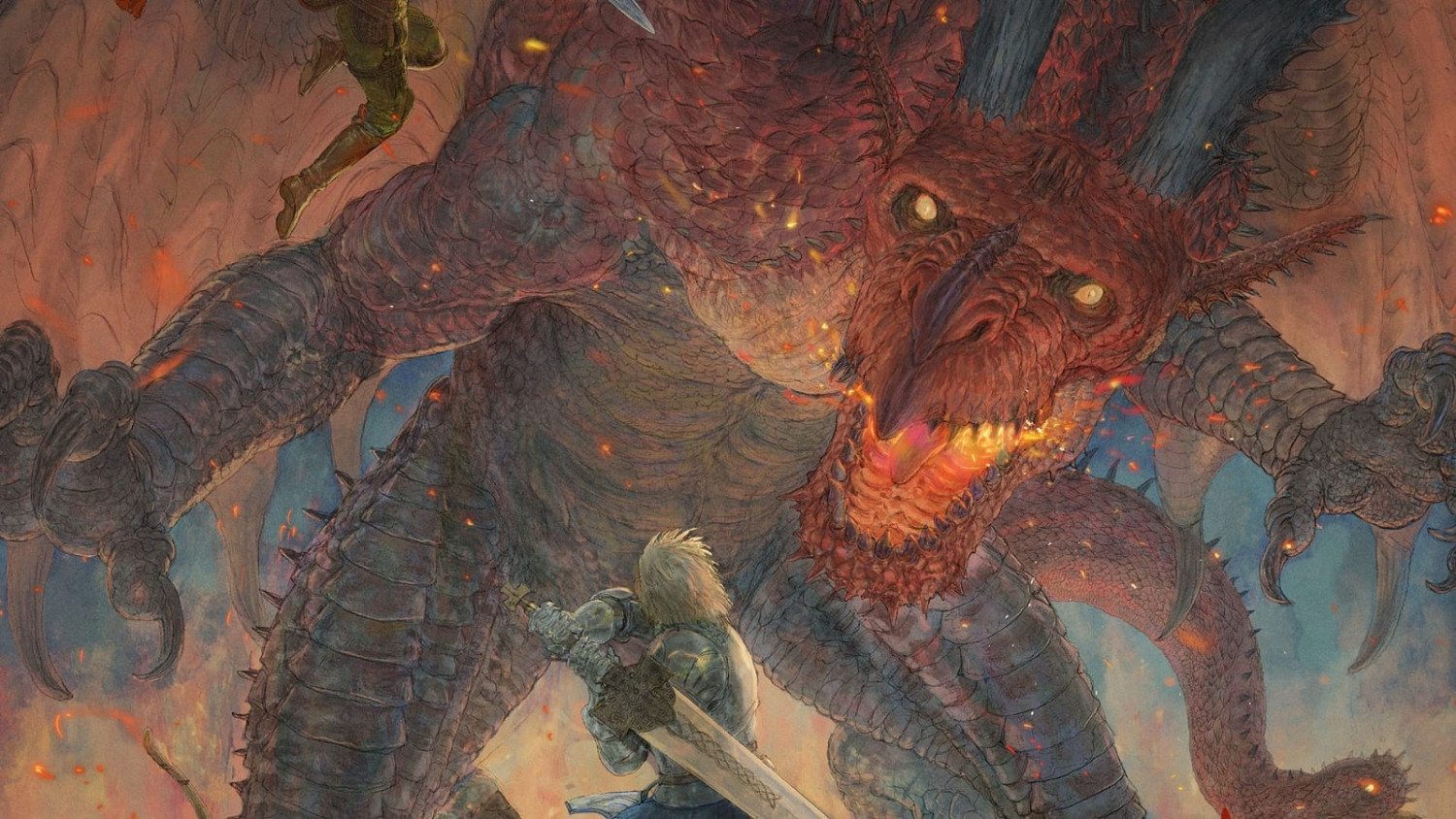 《龍之信條2》龍年賀圖公布：致敬《龍與地下城》！