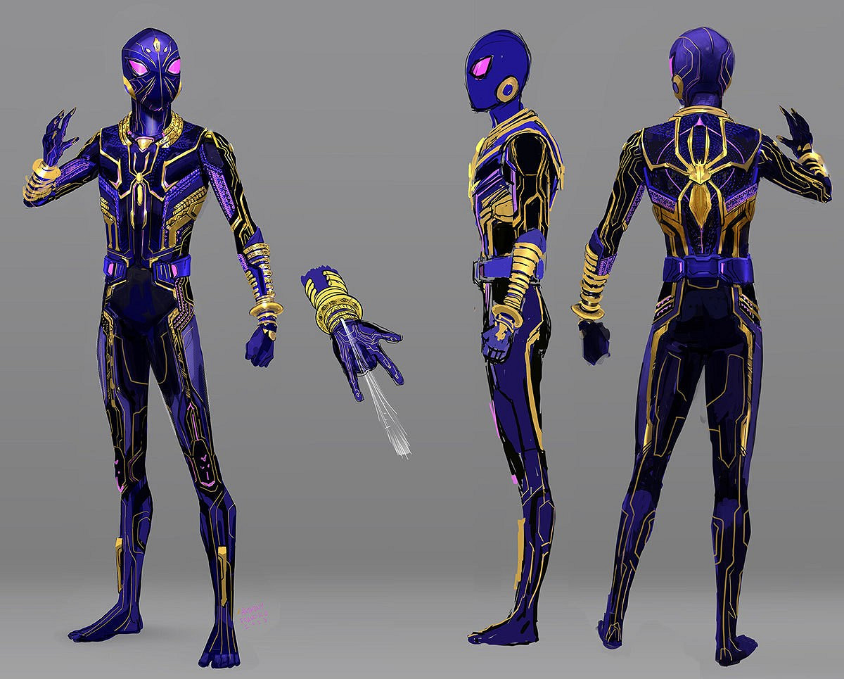 《漫威蜘蛛人2》概念藝術圖賞:戰服設計、角色等! 《漫威蜘蛛人2》概念藝術圖賞:戰服設計、角色等!