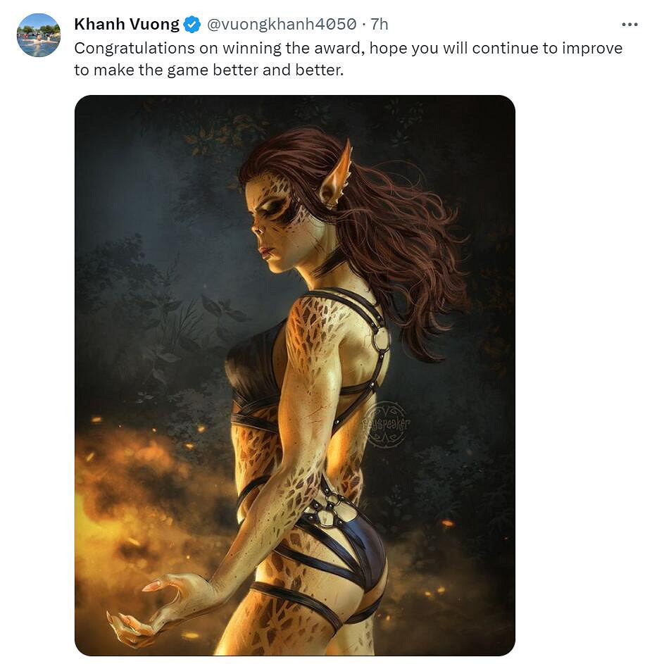 超4000萬投票!拉瑞安慶祝《柏德之門3》Steam獲獎 超4000萬投票!拉瑞安慶祝《柏德之門3》Steam獲獎