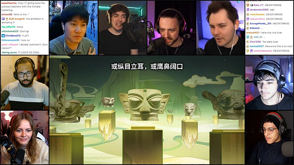 原神與三星堆連動登上新聞聯播，現場玩家人山人海