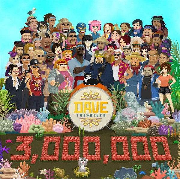 名利雙收!《潛水員戴夫》獲Steam 2023"輕鬆愜意獎" 名利雙收!《潛水員戴夫》獲Steam 2023"輕鬆愜意獎"