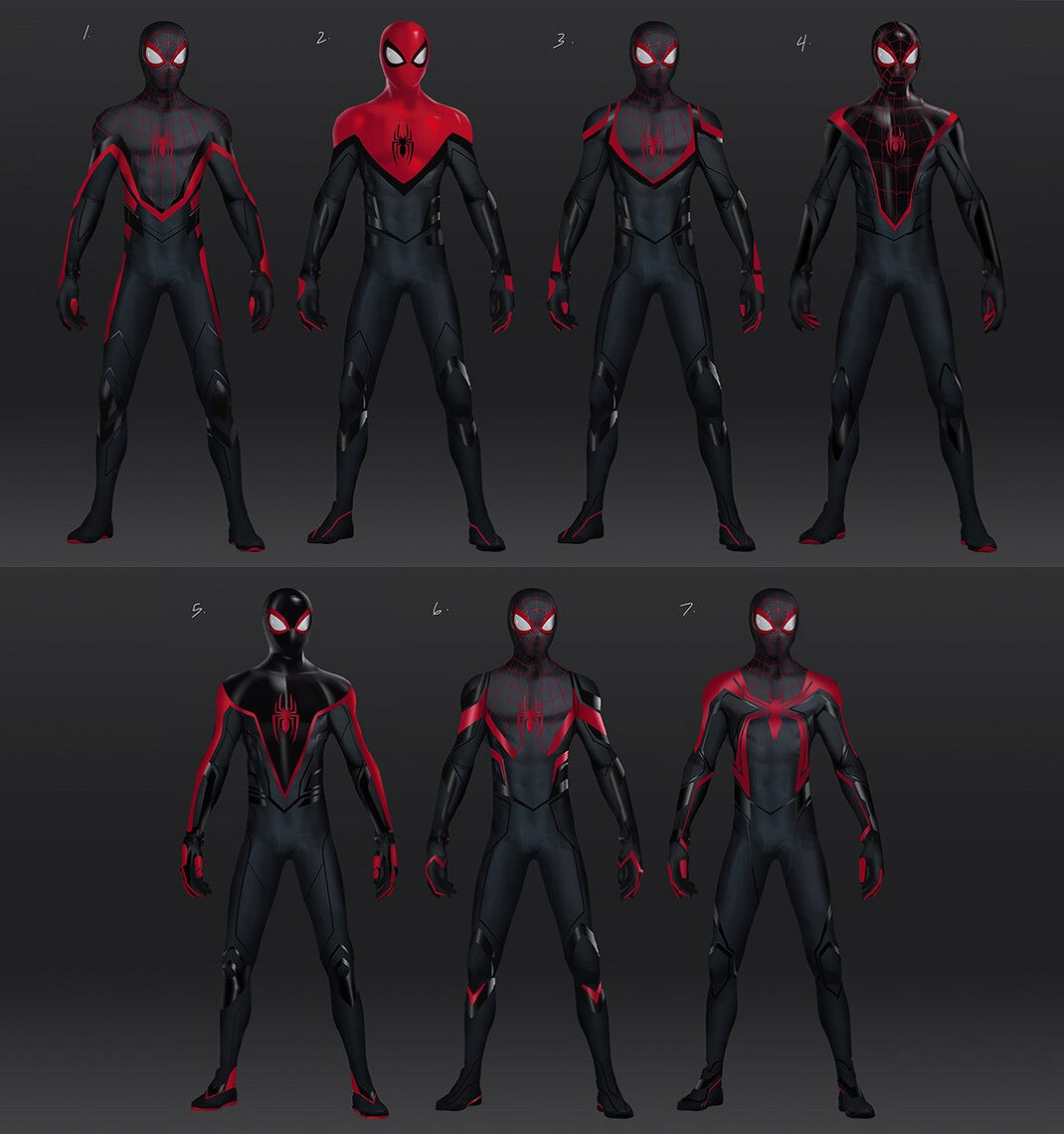 《漫威蜘蛛人2》概念藝術圖賞:戰服設計、角色等! 《漫威蜘蛛人2》概念藝術圖賞:戰服設計、角色等!