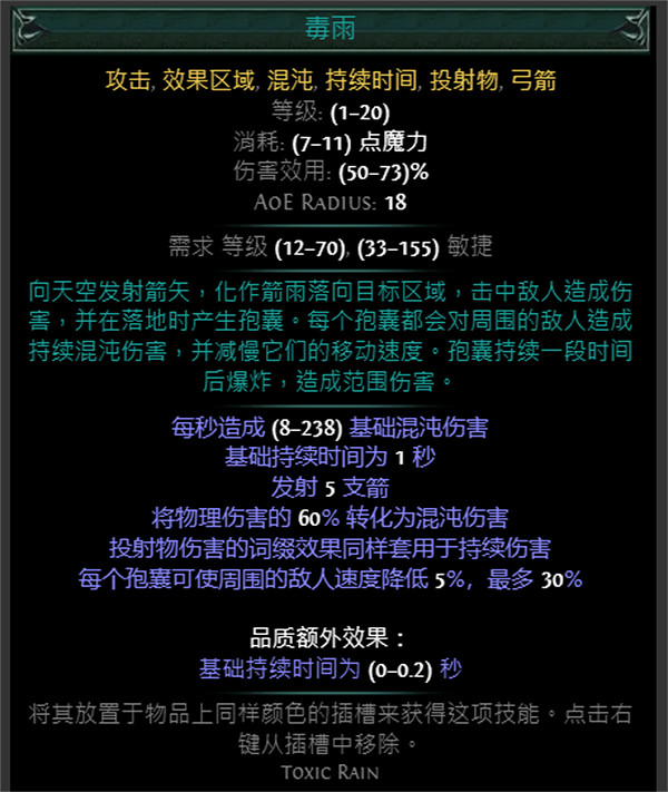 《流亡黯道》S24技能寶石大全 《流亡黯道》S24技能寶石大全