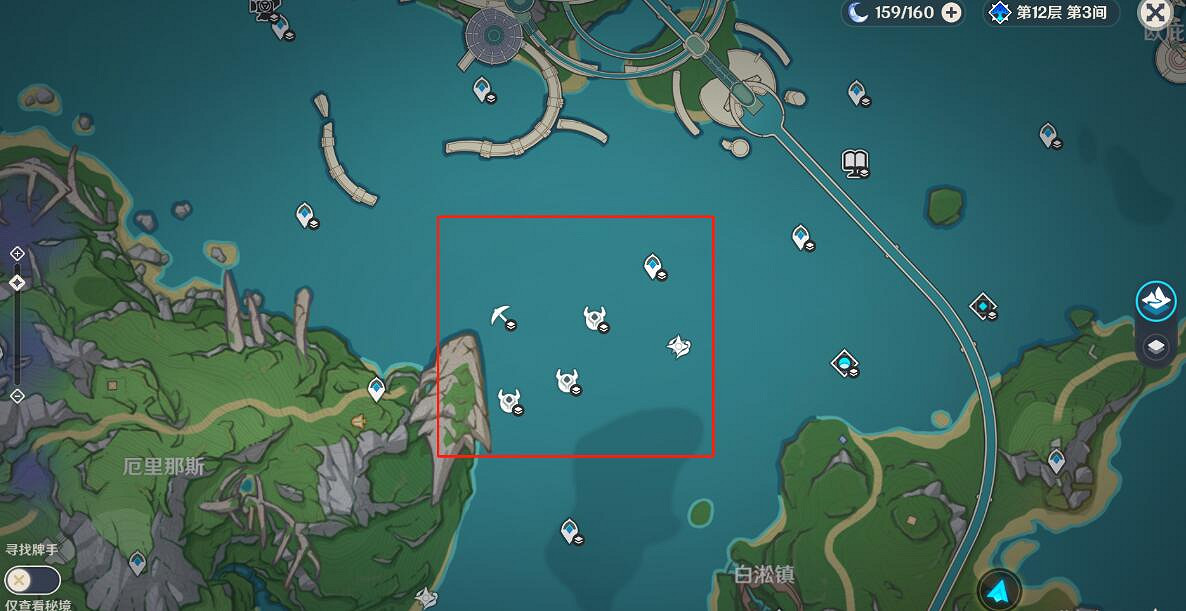 《原神》4.3秘寶尋蹤第二天寶藏路線 《原神》4.3秘寶尋蹤第二天寶藏路線