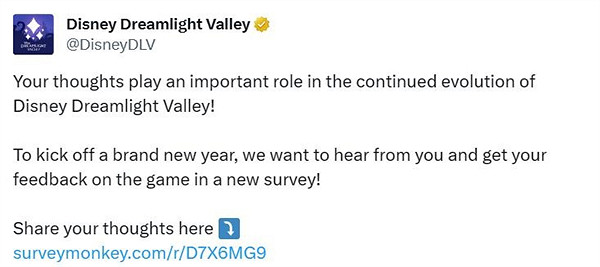 《迪士尼夢幻星谷》新調查問卷：或暗示可添加新角色