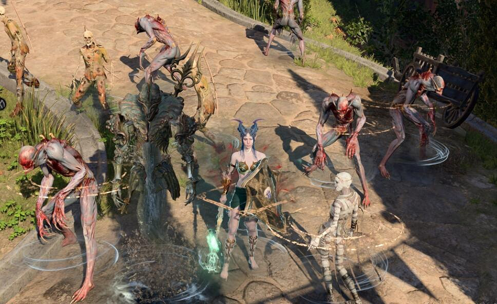 《柏德之門3》死靈法師無限施法bd分享