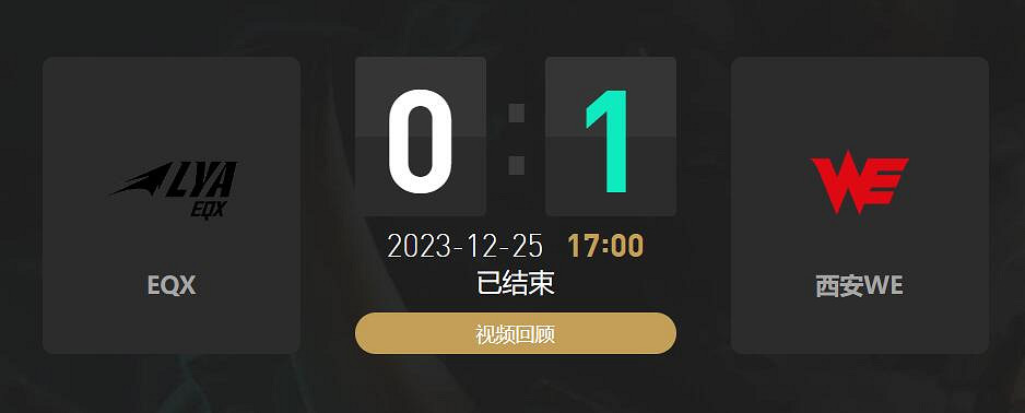《lol》小組賽EQX vs WE影片介紹