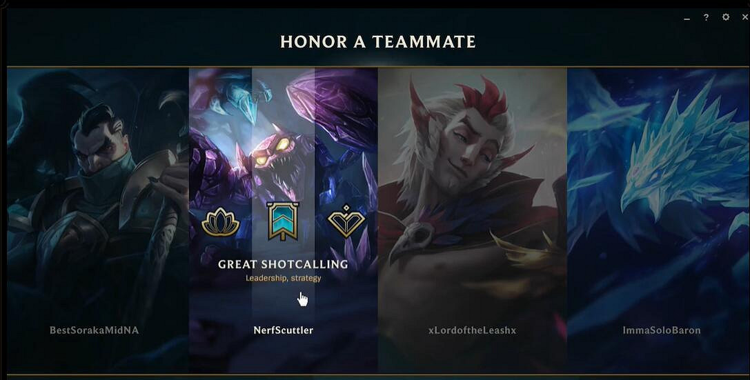 《lol》榮譽系統升級規則一覽 《lol》榮譽系統升級規則一覽