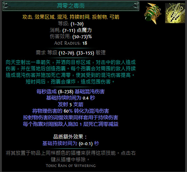 《流亡黯道》S24技能寶石大全 《流亡黯道》S24技能寶石大全