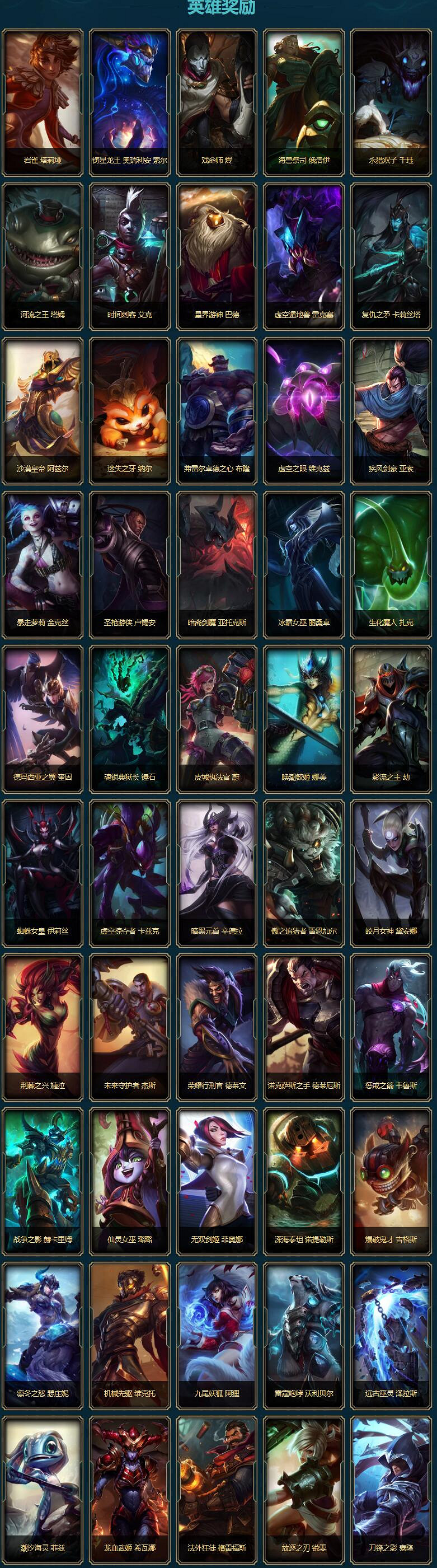 《lol》海克斯寶箱獎勵一覽