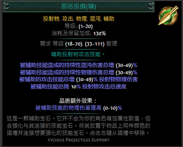《流亡黯道》S24技能寶石大全 《流亡黯道》S24技能寶石大全