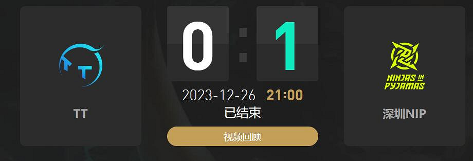《lol》小組賽TT vs NIP影片介紹