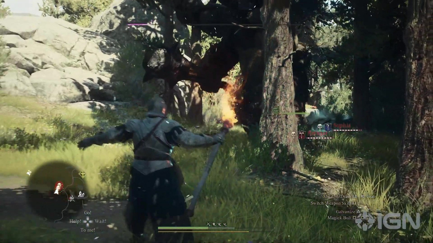 《龍之信條2》18分鐘實機展示：4種職業的玩法展示！