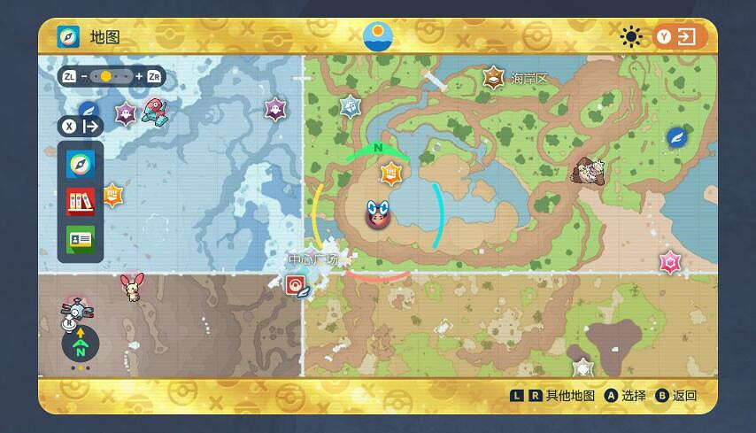 《寶可夢朱紫》藍之圓盤地下寶可夢位置