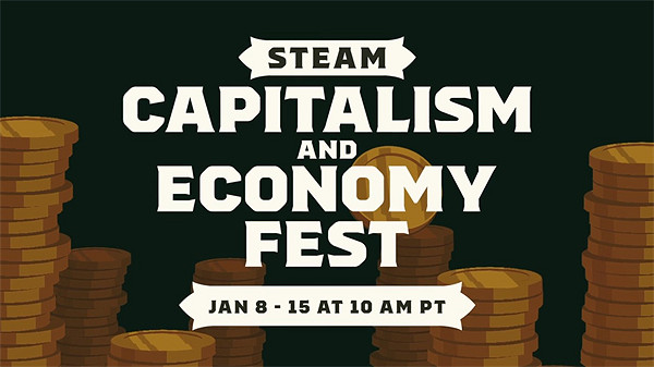 Steam資本主義和經濟節預告片公布 1月9日正式開啟！