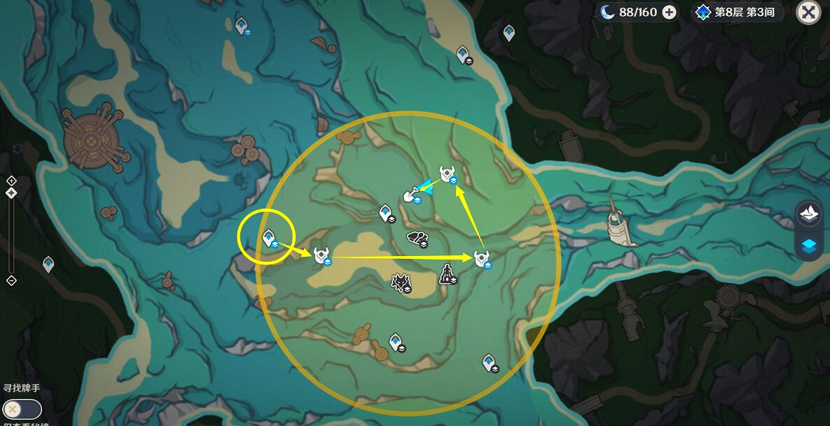 《原神》4.3秘寶迷蹤第四天藏寶位置 《原神》4.3秘寶迷蹤第四天藏寶位置