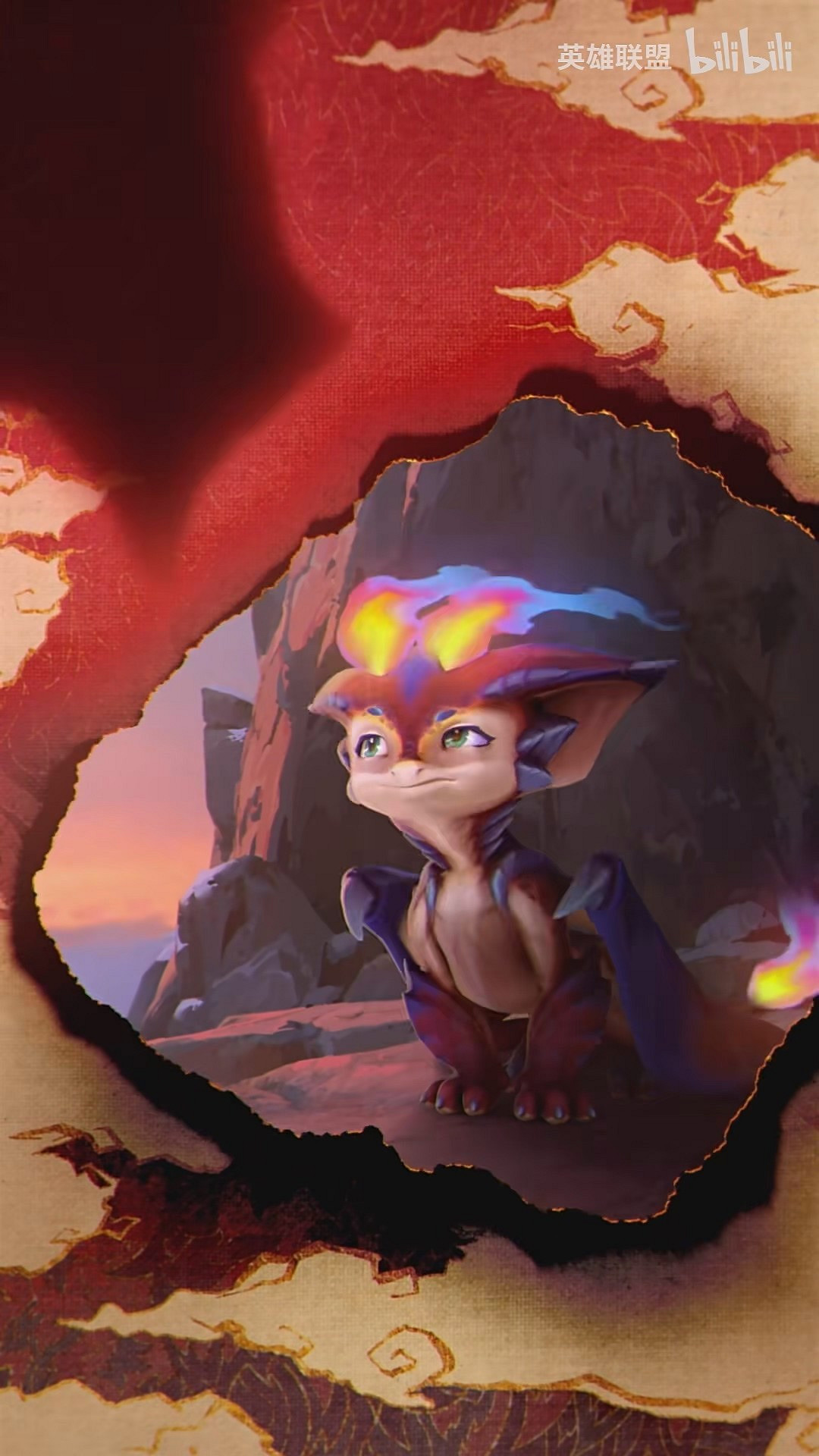 《英雄聯盟》新英雄斯莫德預告：噴火小龍 形象呆萌！