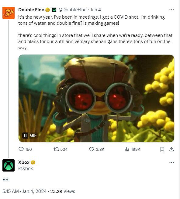 《腦航員2》開發商官推暗示未來計劃:會有很酷的東西 《腦航員2》開發商官推暗示未來計劃:會有很酷的東西