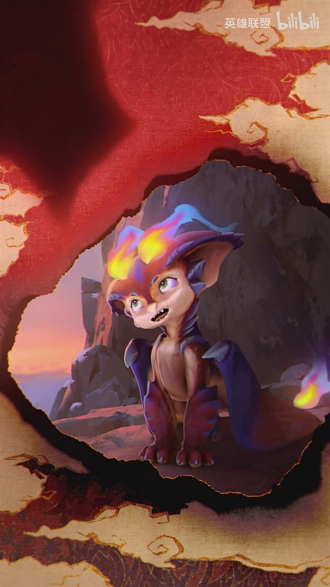 《英雄聯盟》新英雄斯莫德預告：噴火小龍 形象呆萌！