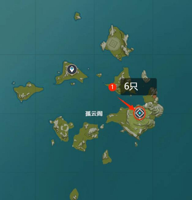 《原神》4.3傳送點晶蝶捕捉點分享