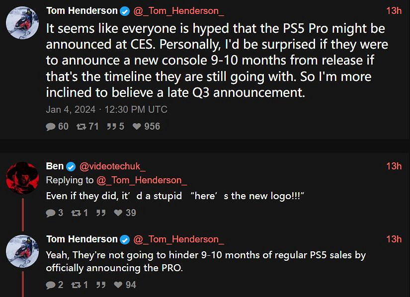 曝索尼近期不會官宣PS5 Pro主機 要等到第三季度末! 曝索尼近期不會官宣PS5 Pro主機 要等到第三季度末!