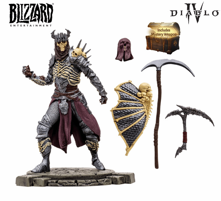 《暗黑破壞神4》死靈法師1/12手辦公布：售價約新台幣931元！