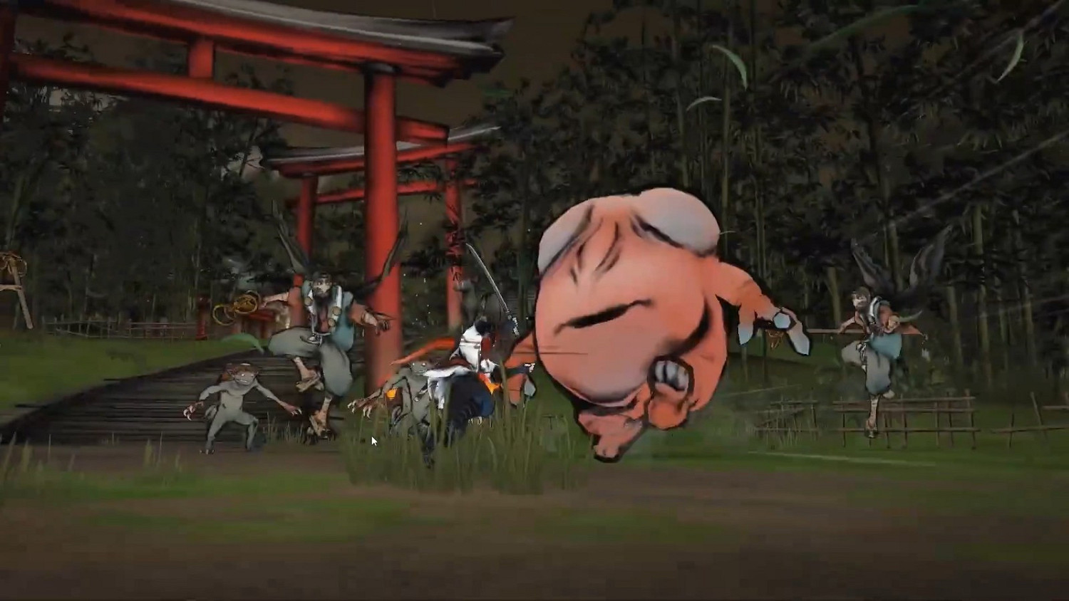 白金工作室水墨風動作手遊《惡魔世界》宣布即將停服