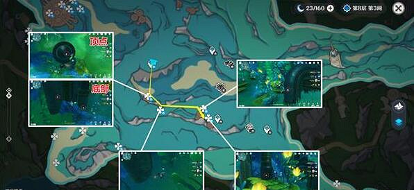 《原神》幽光星星採集路線分享 《原神》幽光星星採集路線分享